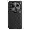 Magnetic Case for Vivo X200 Pro Mini Phone, Full Protection Camera Lens Cover Stand, Shockproof Slim Simple Protective Case, Black Mirror Prop Black