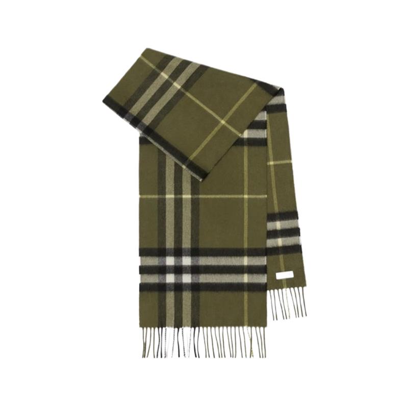 

Унісекс шарф Burberry з кашеміру в клітинку OS