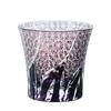 Japanese Edo Kiriko Hand-Carved Whiskey Glass