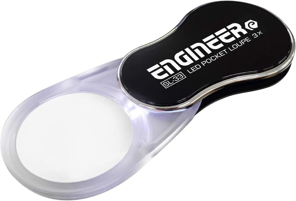 ENGINEER LED Pocket Loupe 3x SL-33