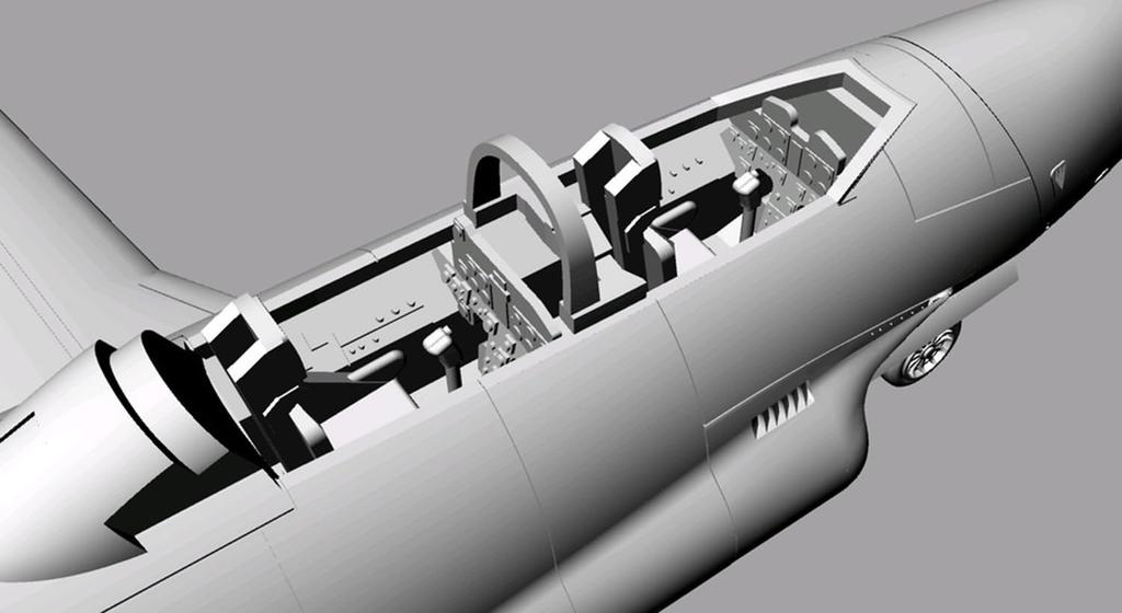 PLATZ 1/72 T-33 Shooting Star Air Self-Defense Force Plastic Model