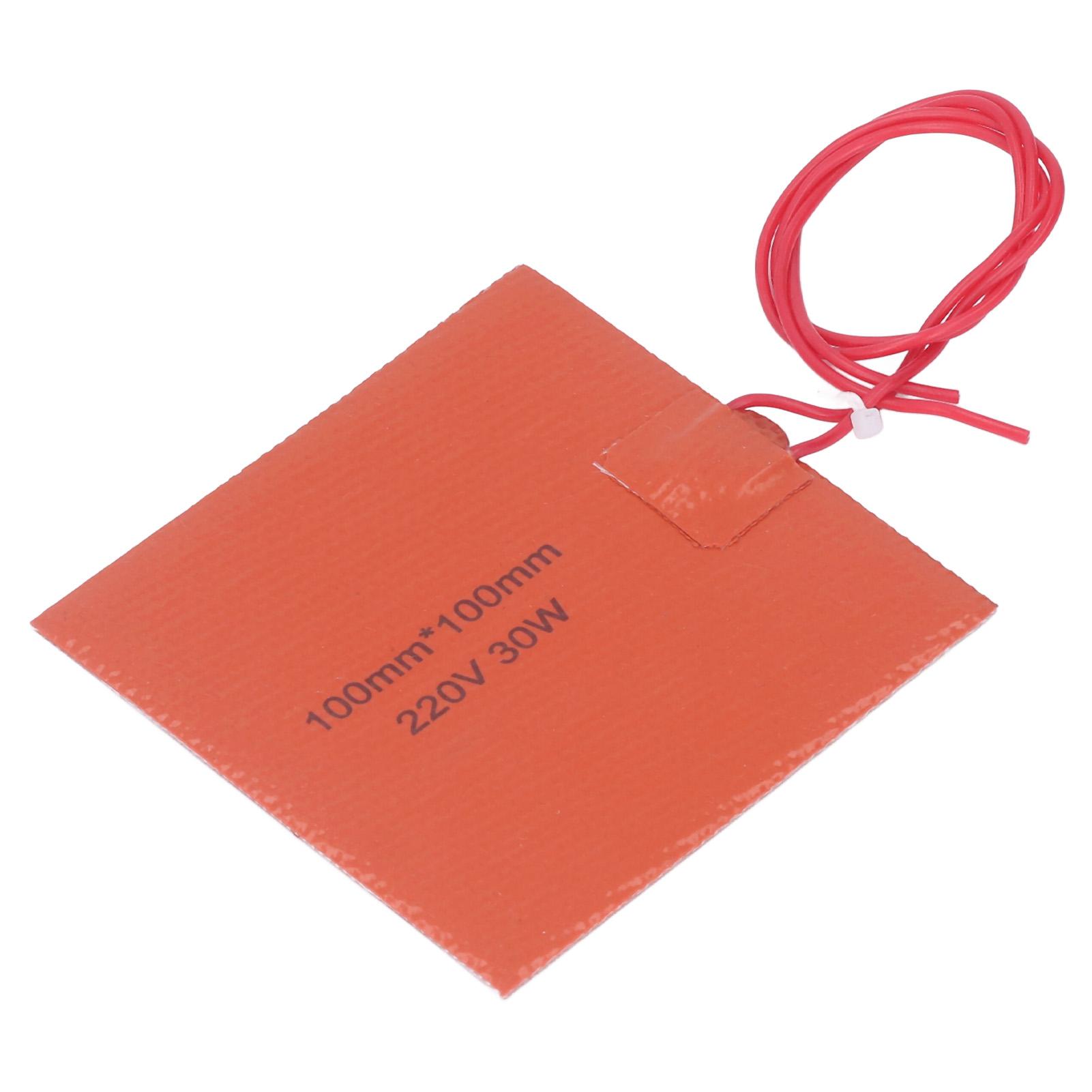 

Гибкий силиконовый нагревательный коврик-куб-грелка, максимум 200 градусов Цельсия, 220 В, 30 Вт