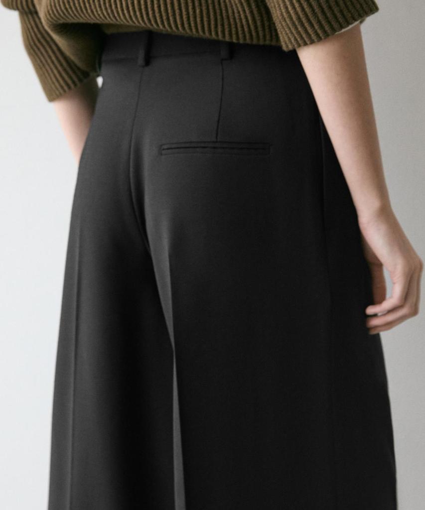 Masimodutti Fluid Pants With Dart Detail