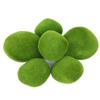 2/4/6/10PCS Green Artificial Moss Rocks Flocking Foam Bonsai Ornament Mini Moss Stone Micro Landscape Scene Model