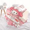 1pc My Melody,October Automatic Umbrella-Foldable, Durable 8-Bone Design, Compact and Stylish, Great for Camping, Halloween, Christmas, Moth