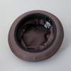 Reck Hatter Cotton Twill Pork Pie Size Twill Suitable for and All Seasons Men's Hat, L, RH-320, Brown, Spring, Summer, Fall,