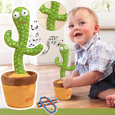 Cactus Plush Toys, Early Education Toy, Singing And  Electronic