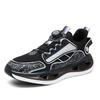 New Men's Shoes Mesh Breathable Sneakers Fashion Trendy Shoes Casual Students Rotating Buttons Running Shoes Men's