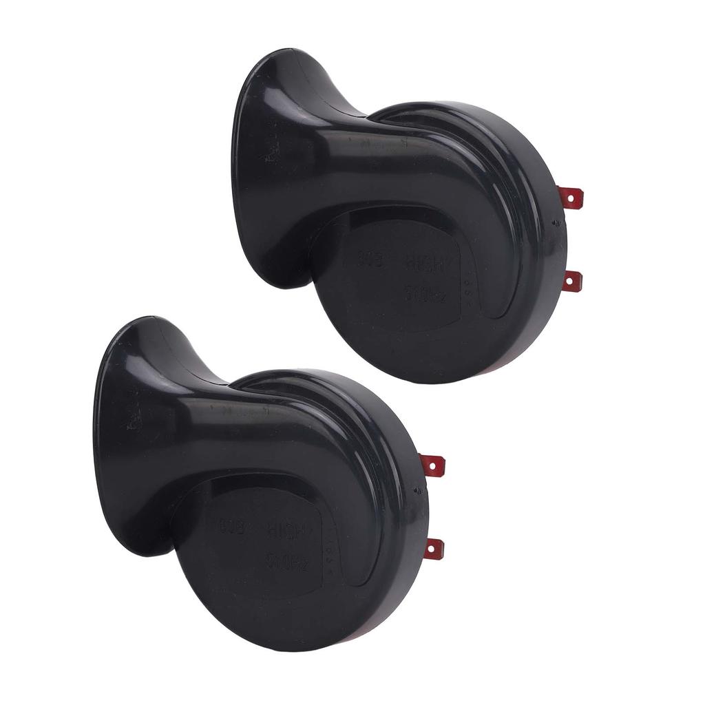 Pair of 12V UTV Horn Kit Super Loud with Switch Harness Relay Replacement for Polaris Ranger RZR General Ranger
