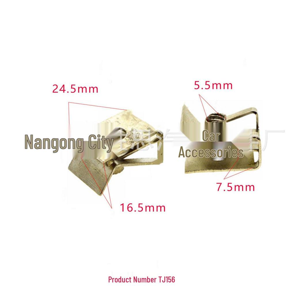 U-Shaped M5 Steel Clip for Car Trim Panel Installation