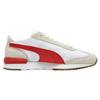 Puma R78 Wind Nylon Leather Casual Low-Top Sneakers Unisex Sneakers White Red 392901-05
