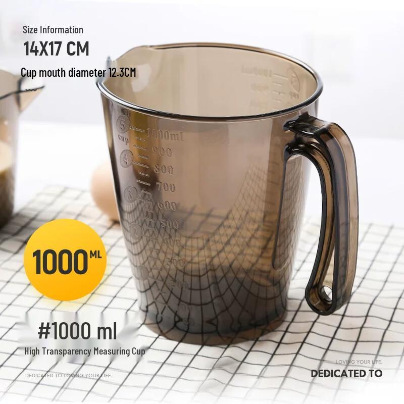 Plastic Measuring Cup Set for Kitchen & Baking