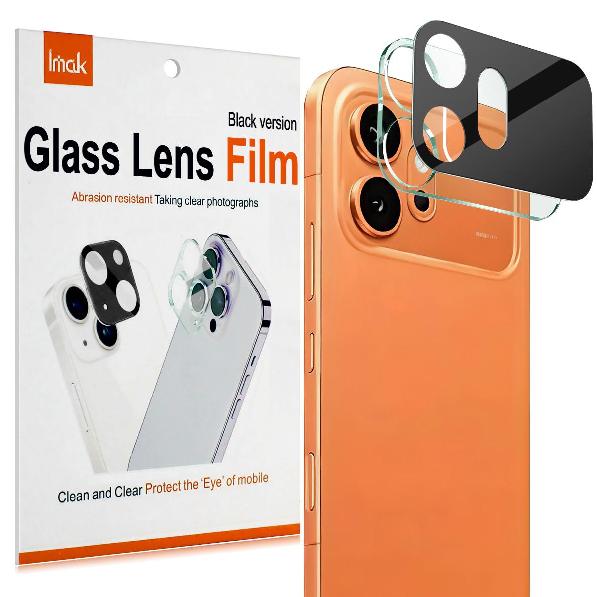 

For Honor 600 Pro 5G Glass IMAK High Definition Integrated Glass Lens Film Black Version Honor 600 5G