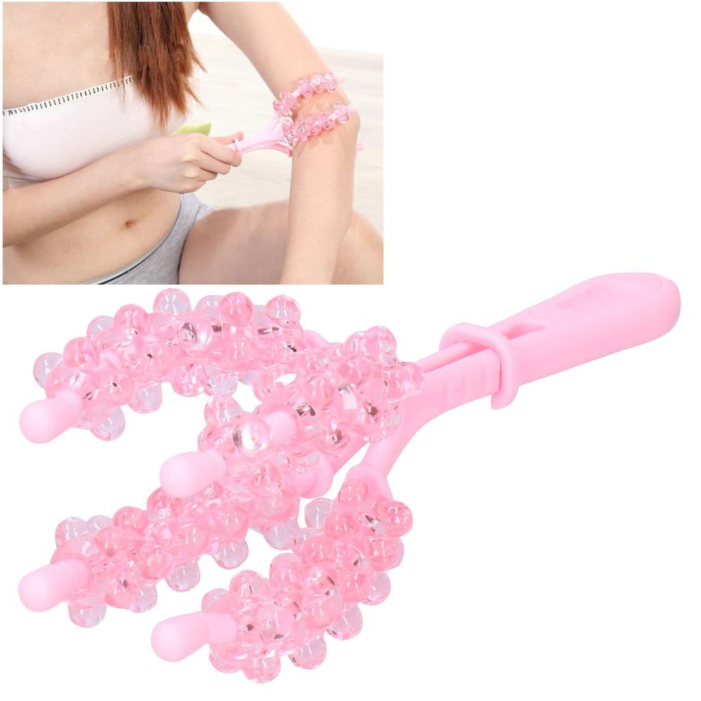 Y Shaped Arm Roller Massager Household Portable Arm Slimming Shaping Massage Tool