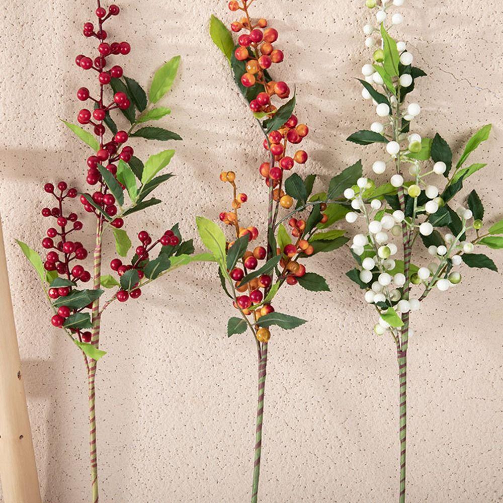 Multicolor Artificial Red Berry 70cm Christmas Decorations Home Decoration