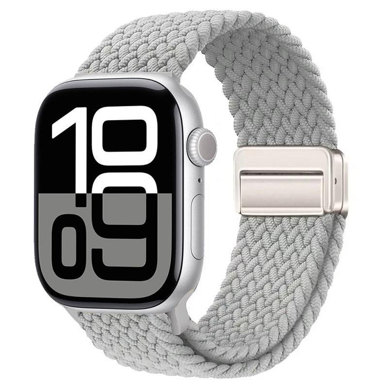 Nylon Strap for Apple Watch 10 46mm 42mm/Ultra 2 49mm 9 8 7 Breathable Watchband iwatch Series 6 5 4 SE 44mm 40mm 45mm 41mm Band