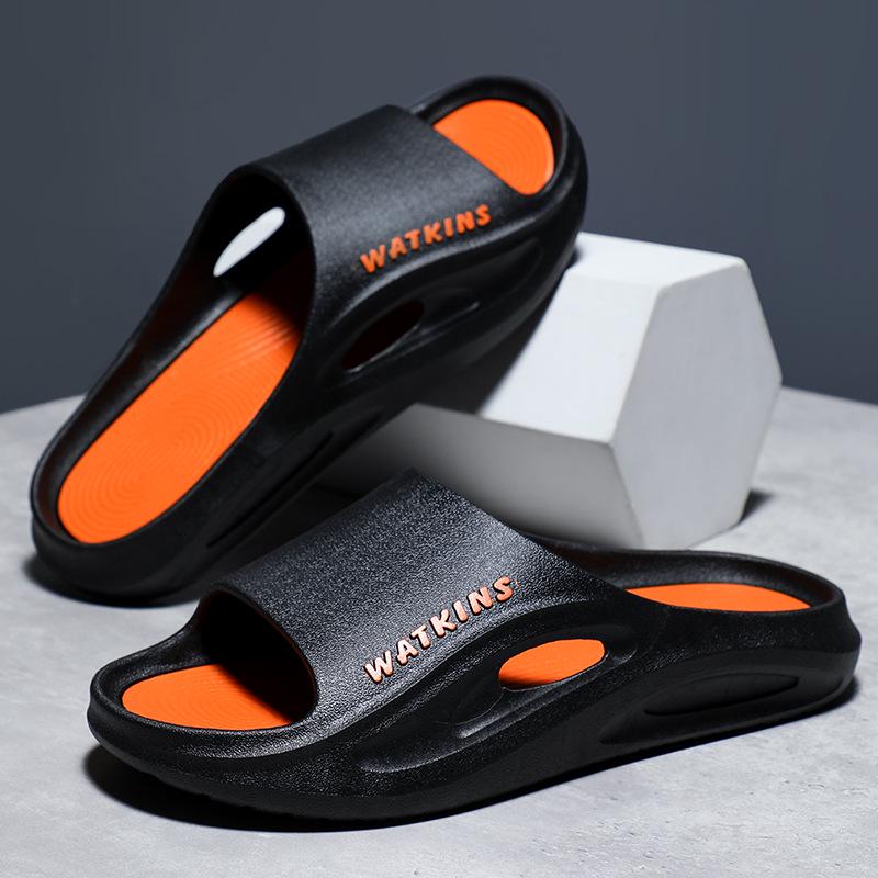 Men's Fashionable Thick-Soled Non-Slip Sports Sandals for Beach and Home