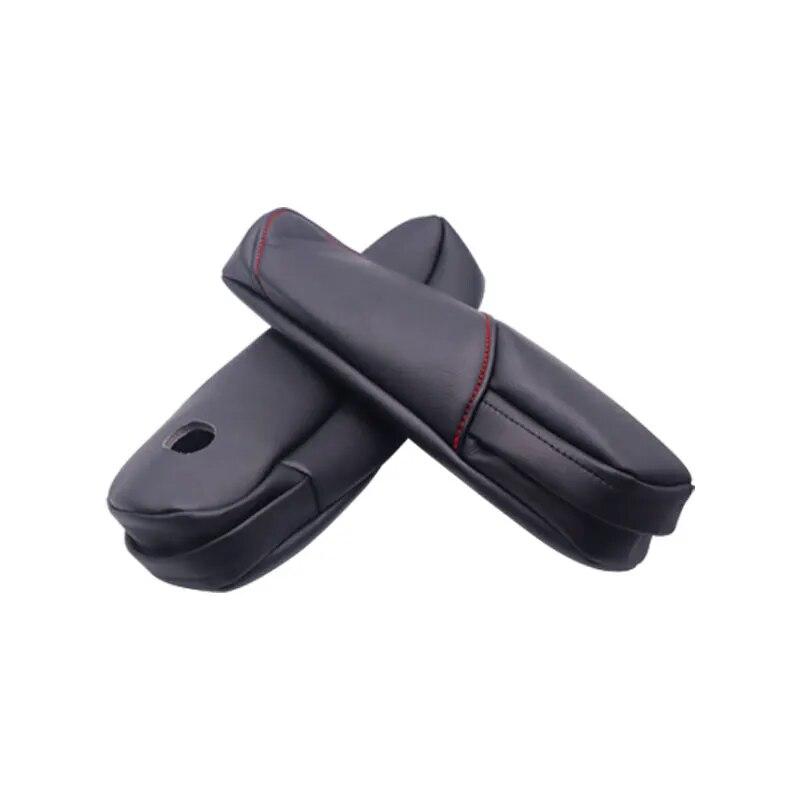 Microfiber Leather Front / Rear Door Panel Armrest Cover / Seat Armrest Protection Trim For Honda CRV 2007 2008 2009 2010 2011