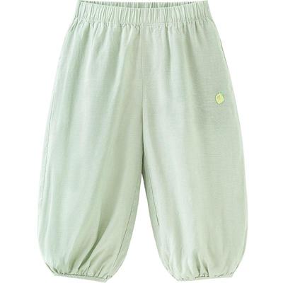Minibala Kids' Summer Cooling Anti-Mosquito Plaid Pants