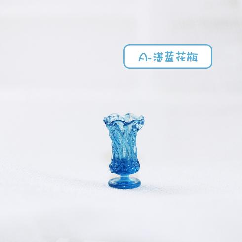 1/6 1/12 Doll House Simulation Miniature Mini Resin Vases Model Decor