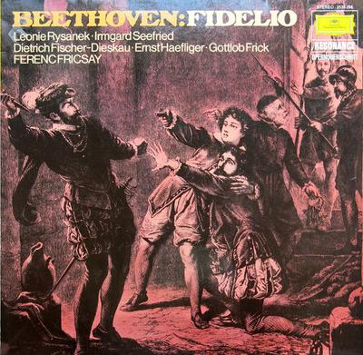 LP Record FERENC FRICSAY BAYERISCHES STAATSO  Beethoven Fidelio  Opernquerschnit 2535298 DEUTSCHE GRAMMO 1976 Germany Classical Used