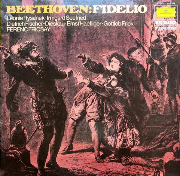 

LP Record FERENC FRICSAY BAYERISCHES STAATSO Beethoven Fidelio Opernquerschnit 2535298 DEUTSCHE GRAMMO 1976 Germany Classical Used