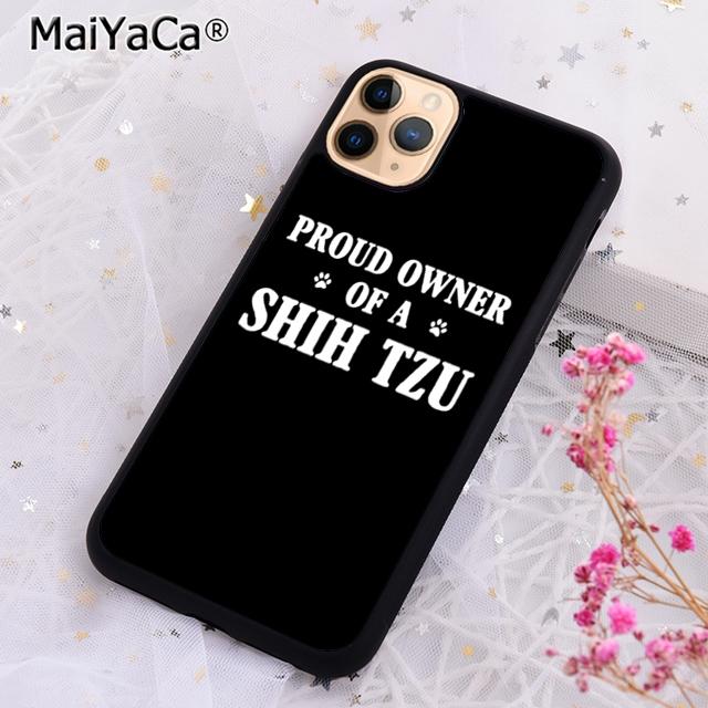 I Love Shih Tzu Puppy Dog Phone Case For iPhone 17 Air 16 Pro Max 15 14 Plus 12 13 Shell Cover Coque