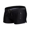 Herrbadbyxor Herrbadbyxor Mode Baddräkt Bakficka Dragkedjedesign Strandbadbyxor Boxershorts