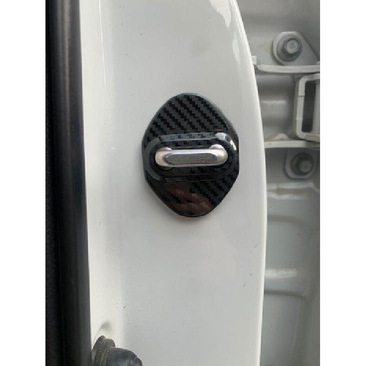 For Toyota Tundra 2014-Black Accessories Door Lock Protective Cover Trim