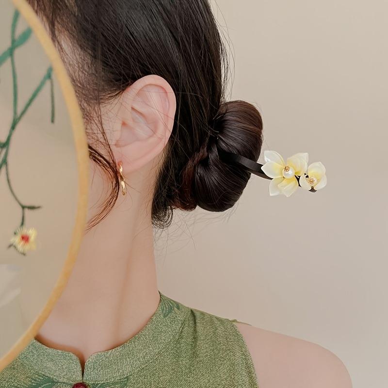 Exquisite und elegante Haarschmuck für Blumenmädchen, Haarnadeln für Geburtstagsfeiern, wunderschönes Styling, fixierte Haarnadeln