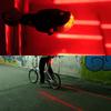 Fahrrad Rücklicht LED Blinkend Parallele Linie Mountainbike Sicherheitswarnleuchte