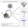 GU10 Holder Socket 10/15pcs Fitting Wire 150mm Wire