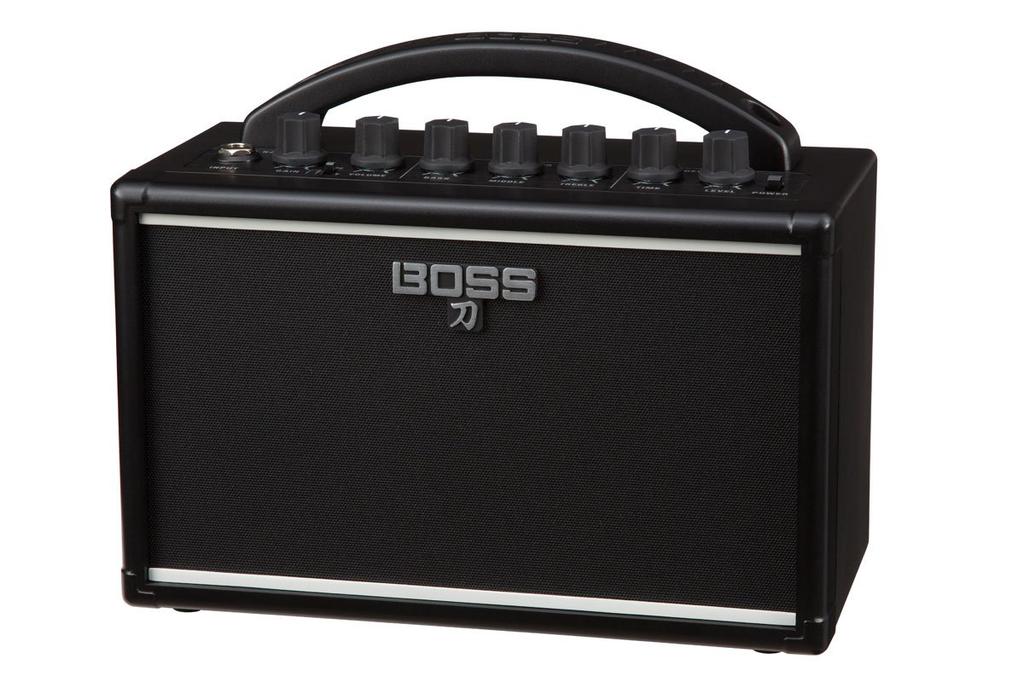 BOSS Dedicated Boss Guitar Portable Amplifier KATANA-MINI (with PSB-100 Adapter) KTN-MINI Amplifier, Battery-powered,
