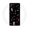 Case - Maniacase - Samsung Galaxy A42 5G - Nike Jordan - Flexible - Sporty - Black/Red/White