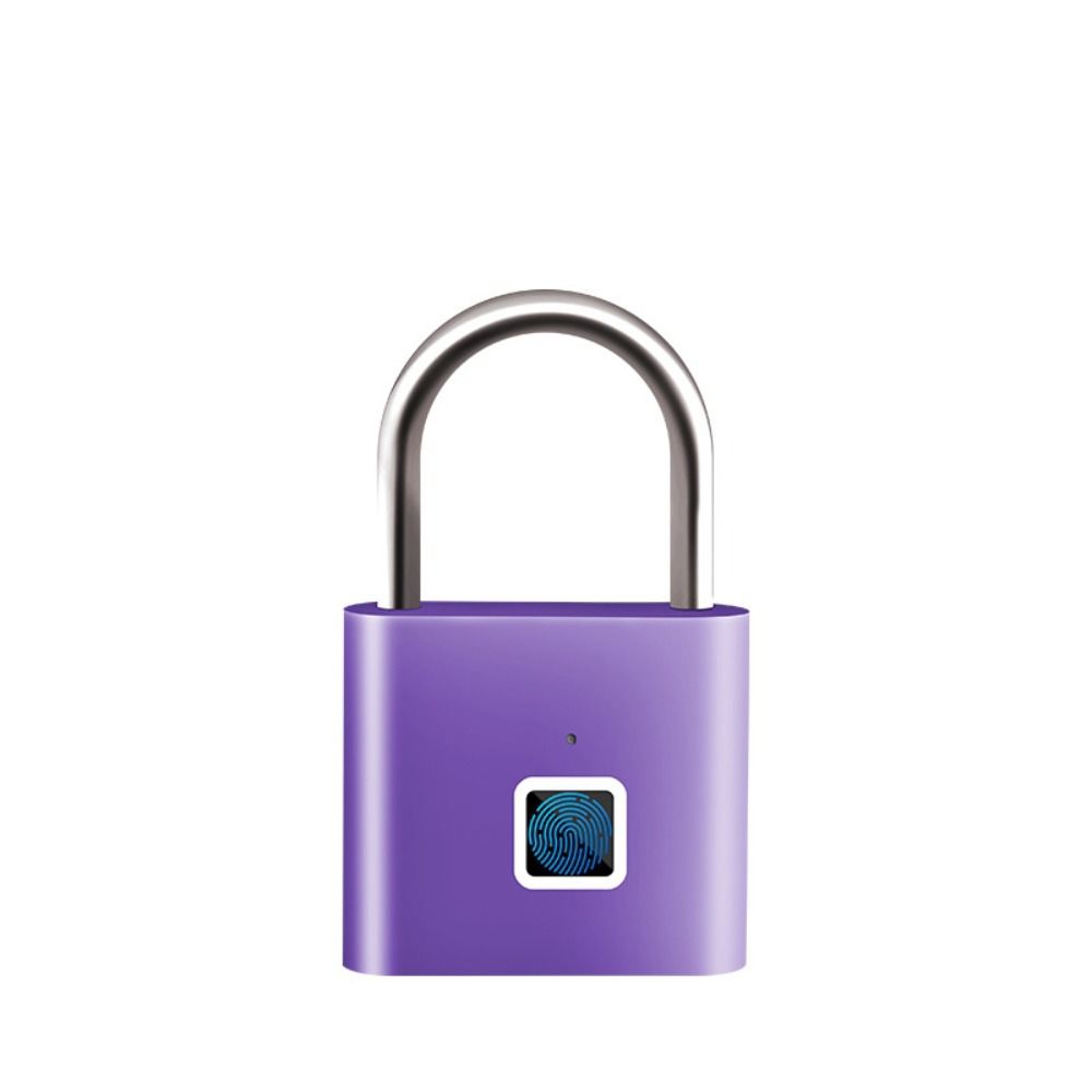 Keyless Smart Padlock USB Charging Electronic Door Lock Fingerprint Fingerprint Lock  Home