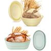 New Foldable Bread Fermentation Basket Large Capacity Silicone Bread Fermentation Mold Oven Baking Fermentation Baskets