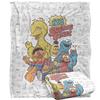 Sesame Street 123 Group Shot Blanket