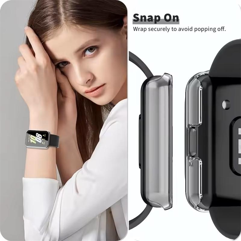 Glass+shell Cover For HUAWEI Band 11 and 11 Pro Accessories All-Around Hard PC Bumper Frame Tempered Protector HuaWei Smart band 11 and 11 Pro Cases