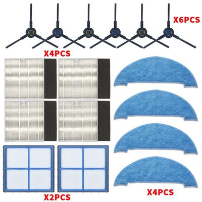 Robot Vacuum Cleaner HEPA Filter Side Brush Mop for Ilife V8 V8s X750 A7 X800 X785 V80 Robotic Vacuum Cleaner Parts Accessories