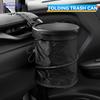 Universal Car Trash Can with 4 Ways To Tall Portable Air Vent Hang Seat Back Mount Waste Bin Bag for Auto Interior Organizer