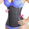 Hot Seller Latex Waist Trainer Short Torso Sport Waist Girdles Invisible 3-Row Hook Underbust Waist Cincher with Steel Bones