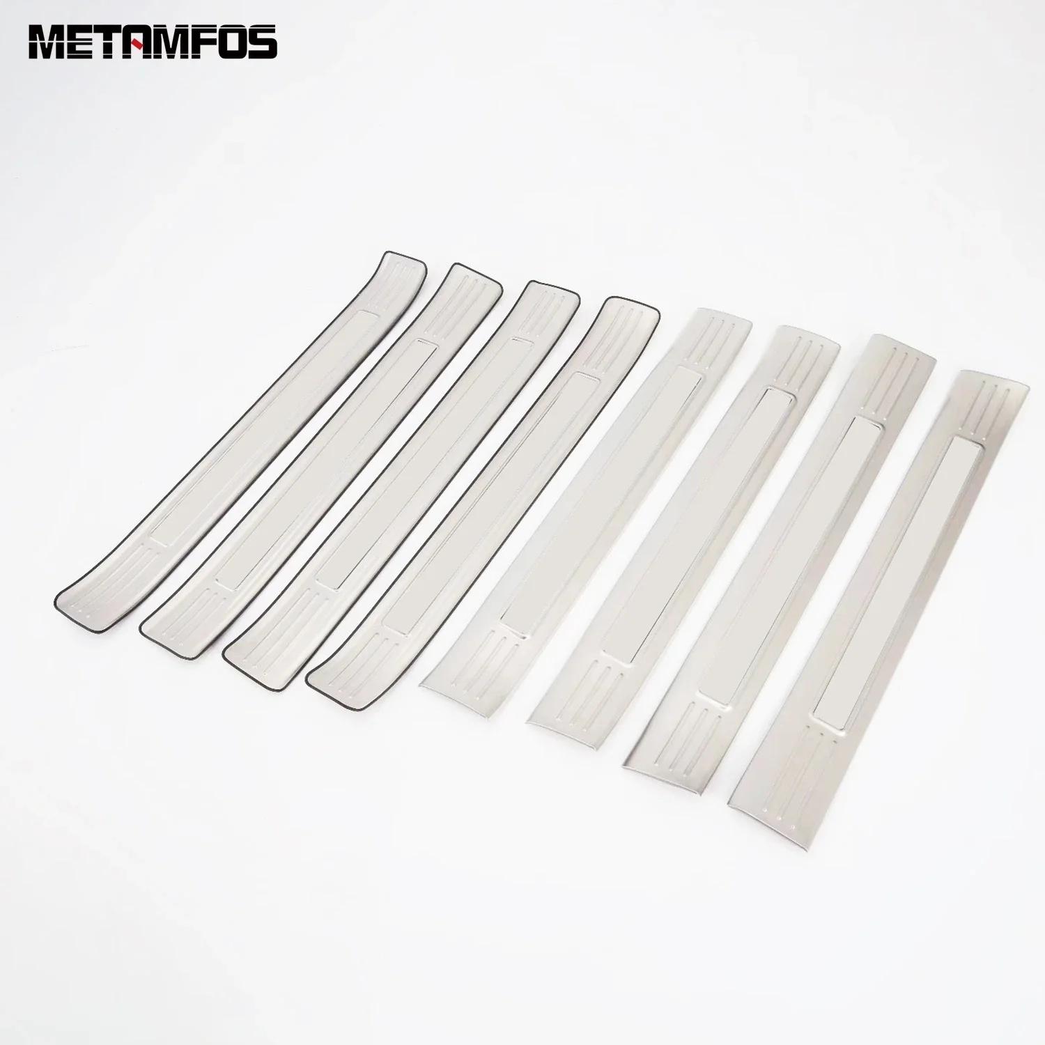 Accessories For Mazda Cx-8 Cx8 2017- 2024 2025 Interior Exterior Door Sill Scuff Plate Welcome Pedal Entry Guard Car Styling Stainless Steel
