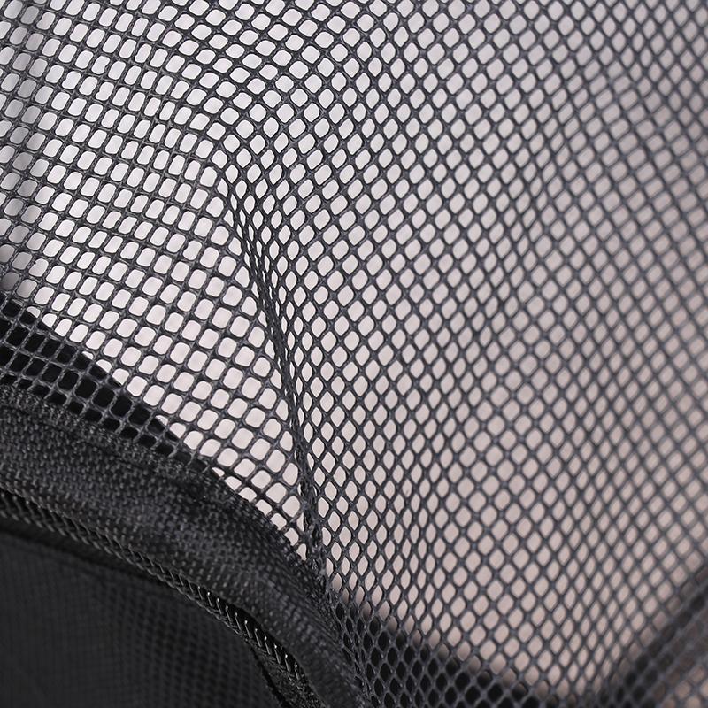 Black Yoga Pad Carrier Bag Basketball Volleyball Bag Sports Fitness Storage Bag Mesh Pilates And Bodybuilding Sports Bag