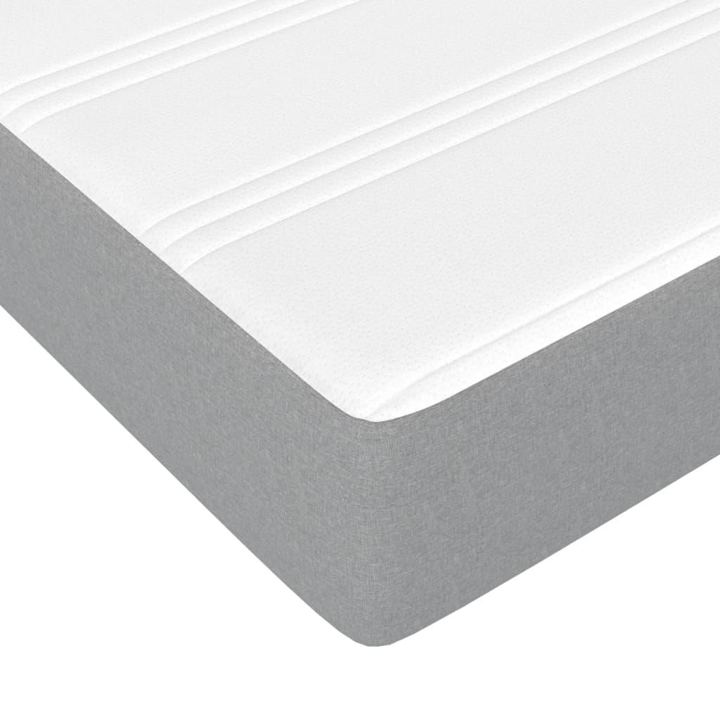 Bed with Drawers and Mattress White 120x190 Cm Solid Wood