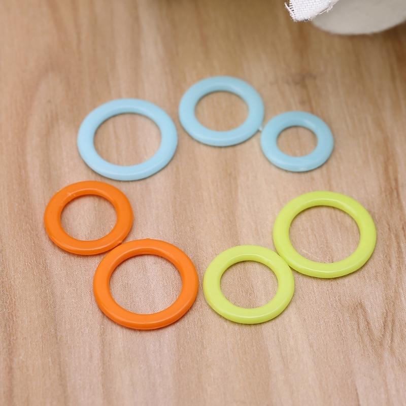 240pcs Round Knit Knitting Marking Circles Rings Markers Crochet Stitch DIY Craft Tool Sewing Accessories