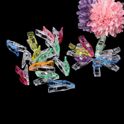 20 buc. Clipuri fixe de cusut din plastic Liant Patchwork Craft Matlasare Instrument de cusut DIY