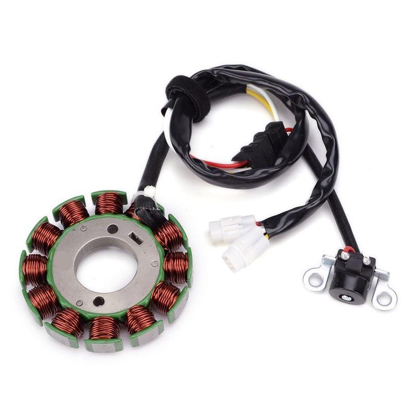 5UM-81410-31-00 Stator Coil and Gasket Motorcycle Ignition Generator Magneto for Yamaha WR250F  5UM-81410-09-00 ,5UM-15451-00-00
