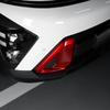 Car Decoration Fornt Fog Lamp Cover For Hyundai KONA SX2 2024 2025 2026 Carbon Fiber Glossy Black Red Exterior Styling Protect