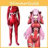 Stunning Anime Darling In The Franxx Zero Two 02 Cosplay Sexy Bodysuit For Women