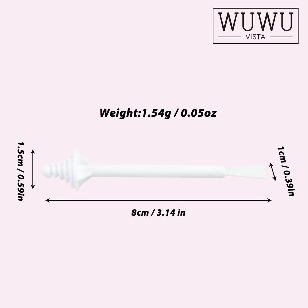 WUWUVISTA Vosková tyčinka do nosu 10.,60.,120ks Víceúčelová vosková tyčinka Nos Vousy Obočí Tyčinka na odstranění chloupků Sada nástrojů na odstranění chloupků Bezpečné s včelím voskem